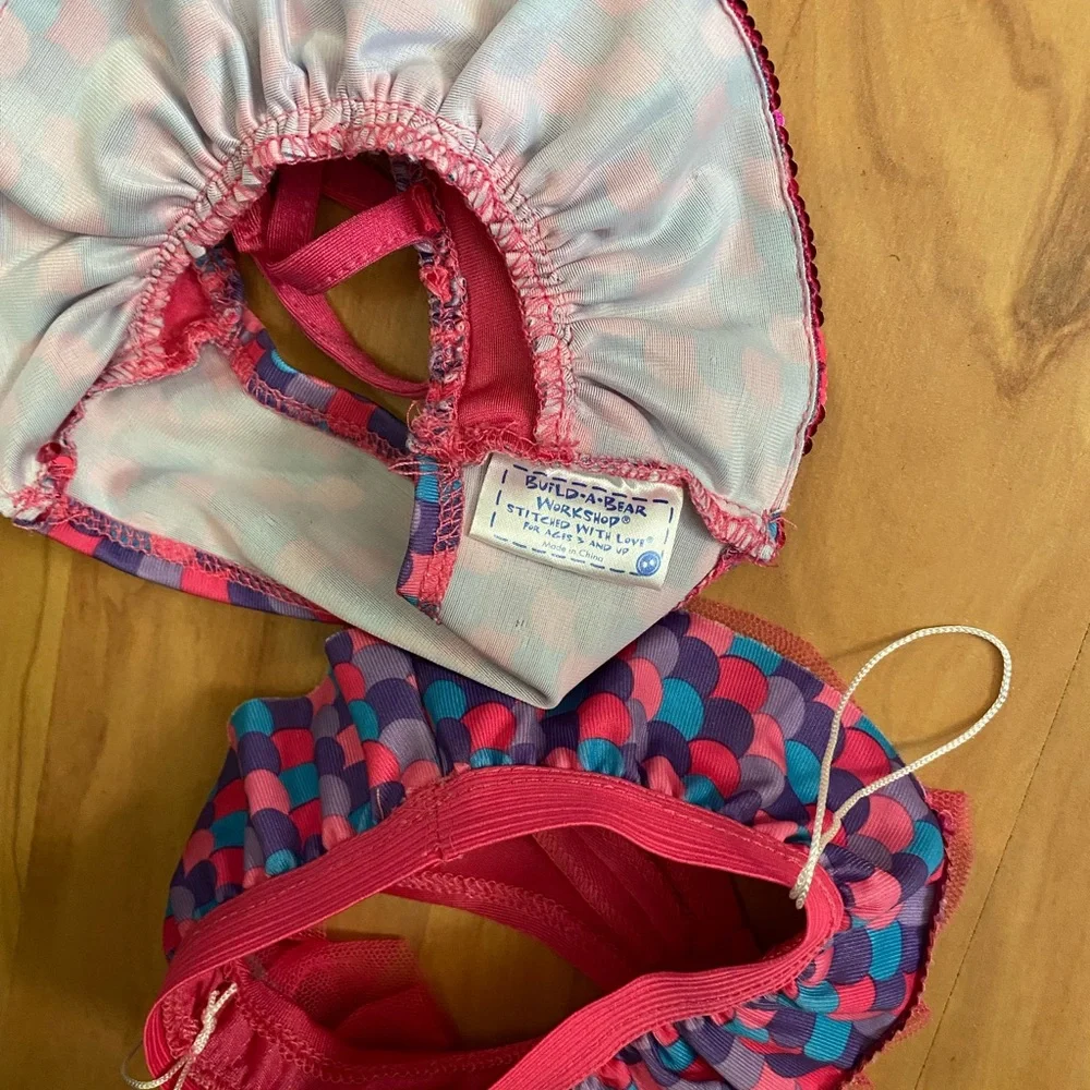 SOLD Build A Bear 2 Piece Bikini Swimsuit - Picture 8 of 8